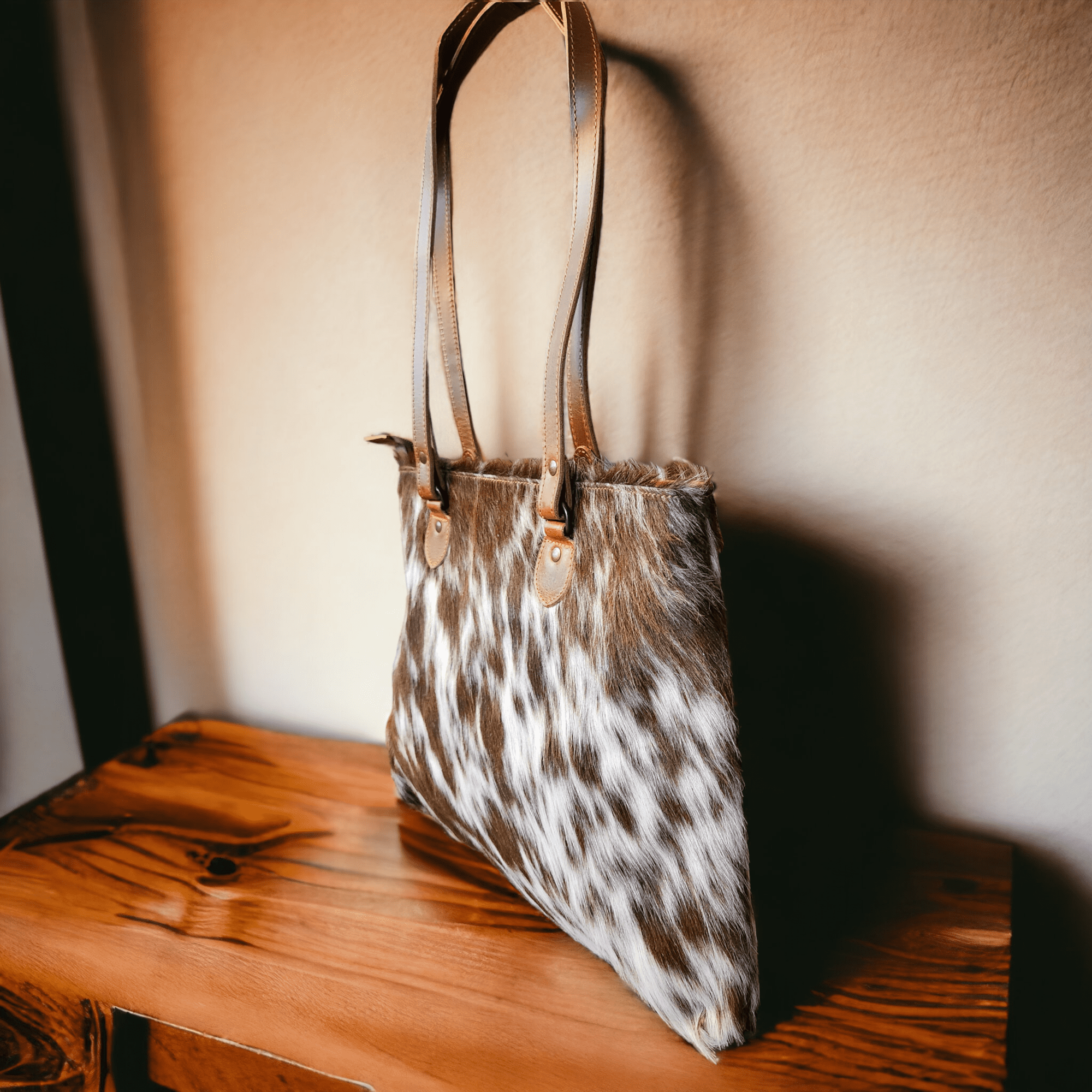 Sample Sale Highlands Genuine Cowhide Large Tote #2 - Ranch Junkie Mercantile LLC