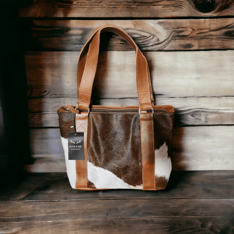 Sample Sale Highlands Genuine Cowhide Tote Handbag Purse #6 - Ranch Junkie Mercantile LLC
