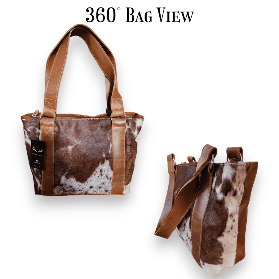 Sample Sale Highlands Genuine Cowhide Tote Handbag Purse #7 - Ranch Junkie Mercantile LLC