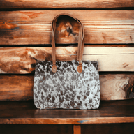 Sample Sale Highlands Genuine Cowhide Large Tote #4 - Ranch Junkie Mercantile LLC