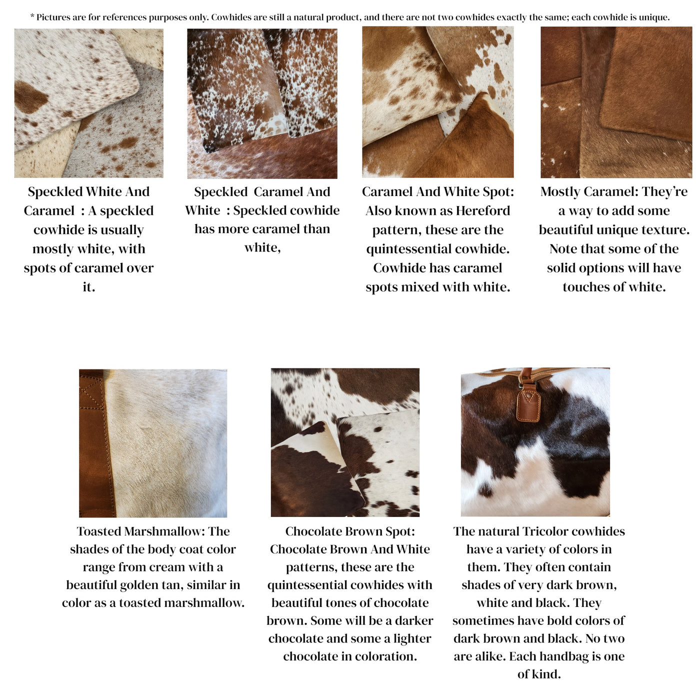 Genuine Cowhide Tote Handbag Highlands Brown Purse - Ranch Junkie Mercantile LLC 