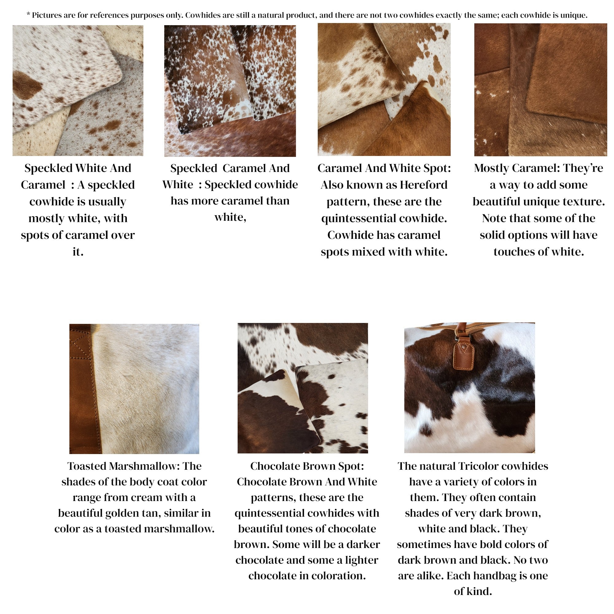 Genuine Cowhide Tote Handbag Highlands Brown Purse - Ranch Junkie Mercantile LLC 