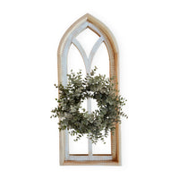The Ivory Point Farmhouse Wooden Wall Window Arch Single -3 Sizes Cathedral - Ranch Junkie Mercantile LLC 