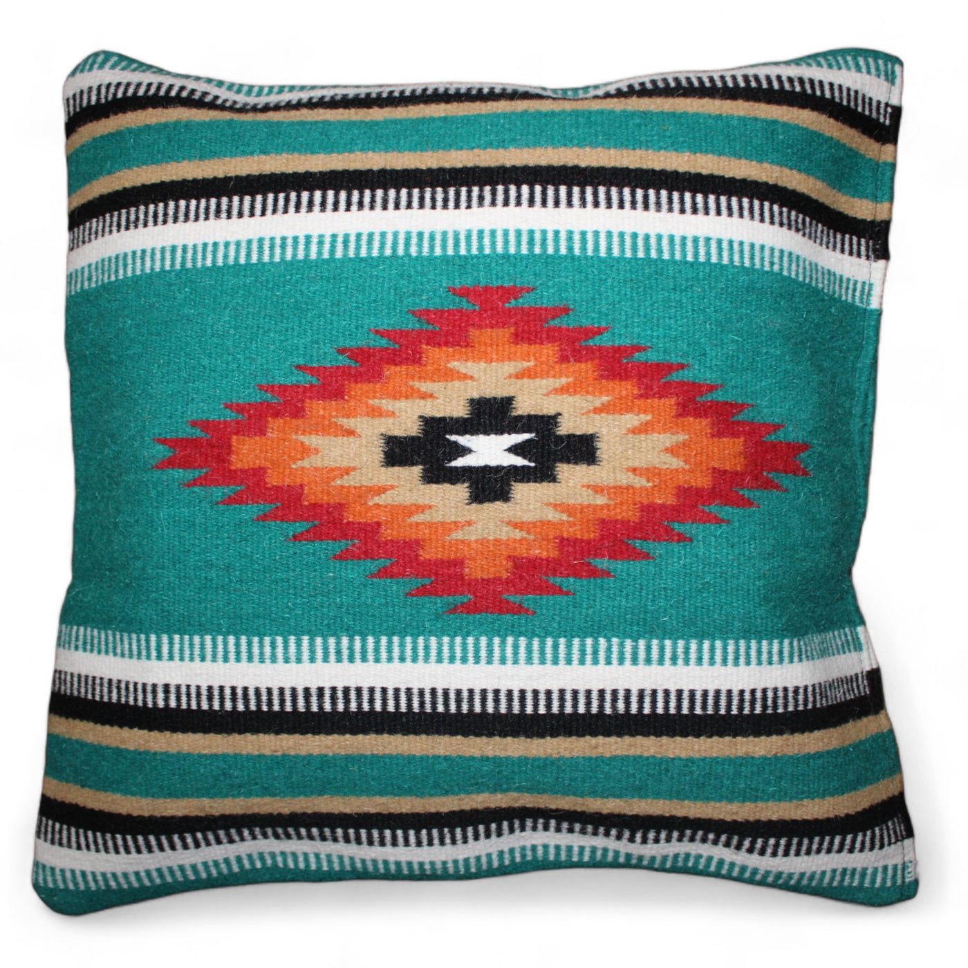 20 X 20 Handwoven Wool Southwestern Pillows - Western Pillow Covers