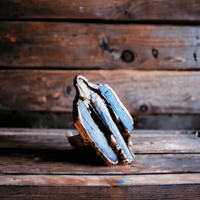 Natural Kyanite Antique Copper Ring - Ranch Junkie Mercantile LLC 