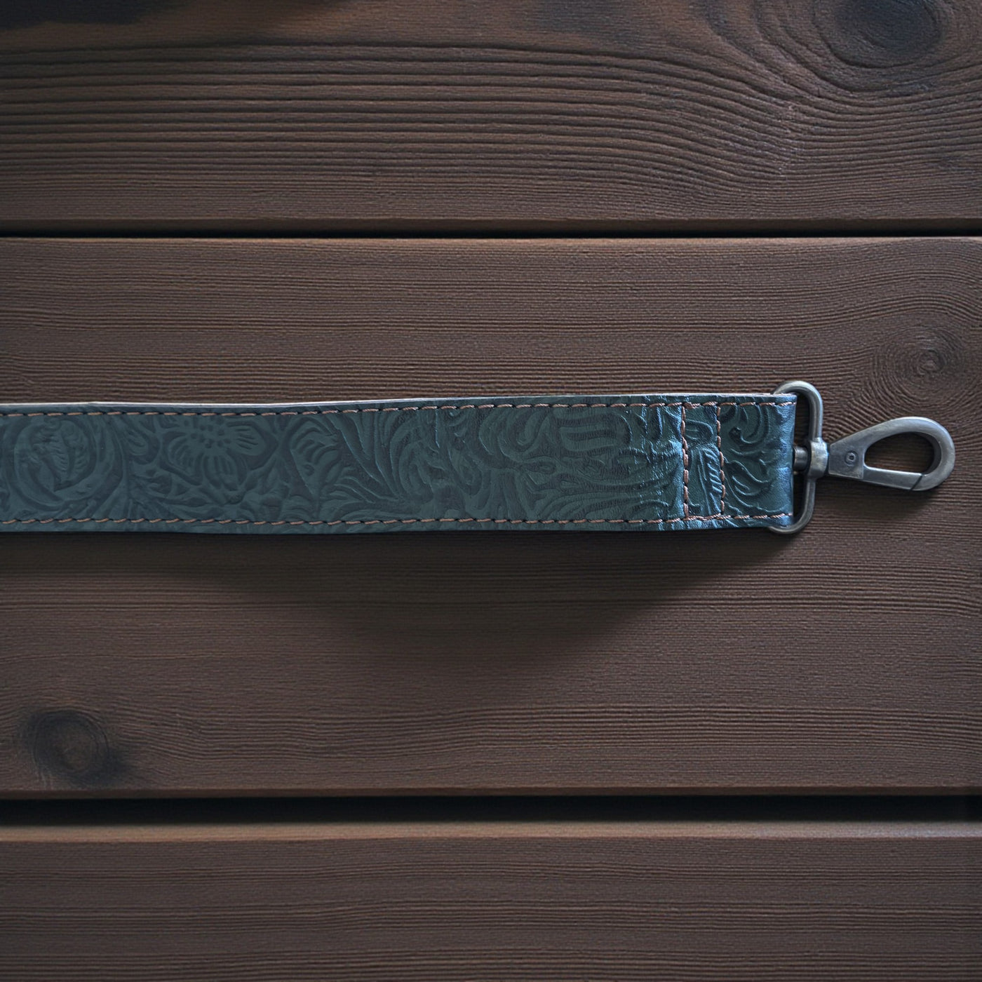 Lily Adjustable Embossed Leather Western Bag Strap (34" to 60")