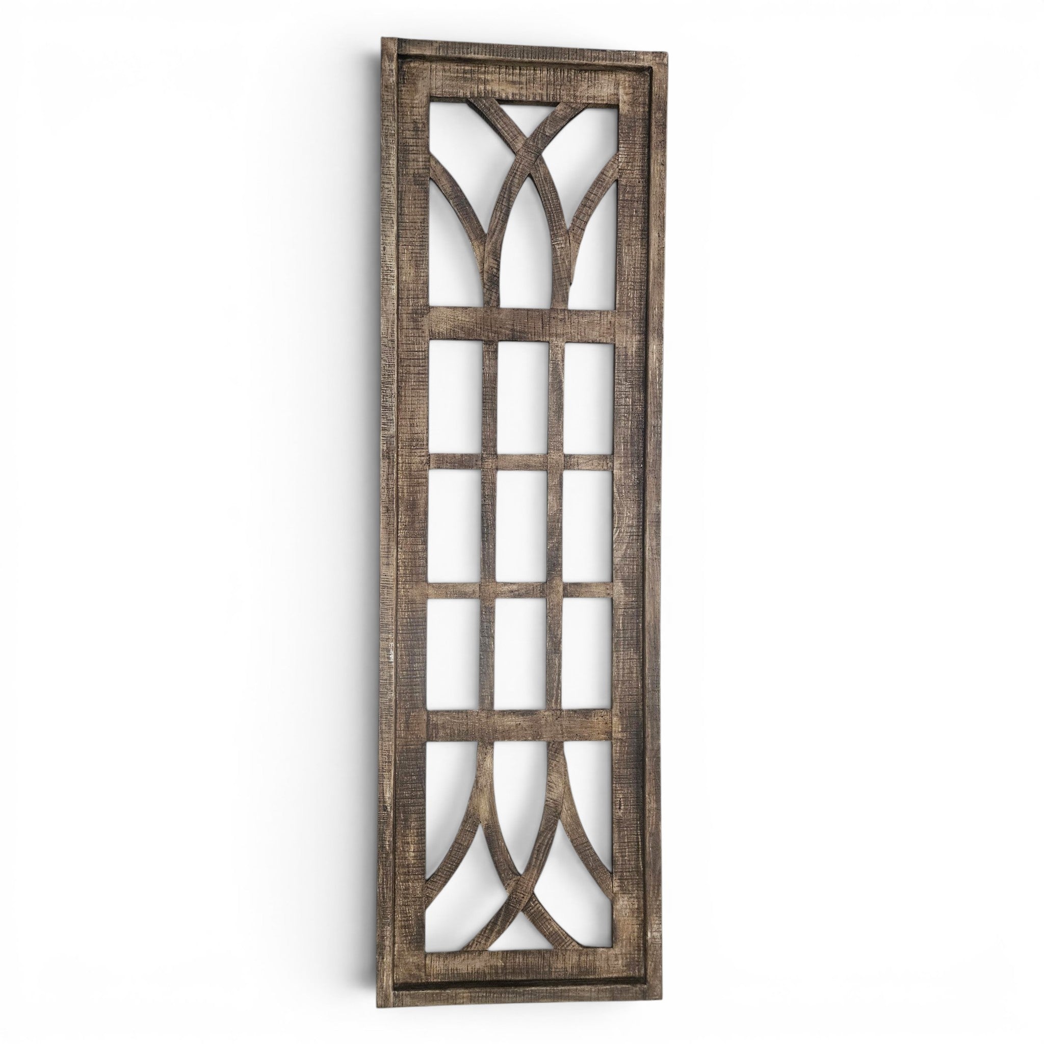 Farmhouse Wooden Wall Window Arch The Longview - TWO SIZES 48" And 60" - Ranch Junkie LLC 