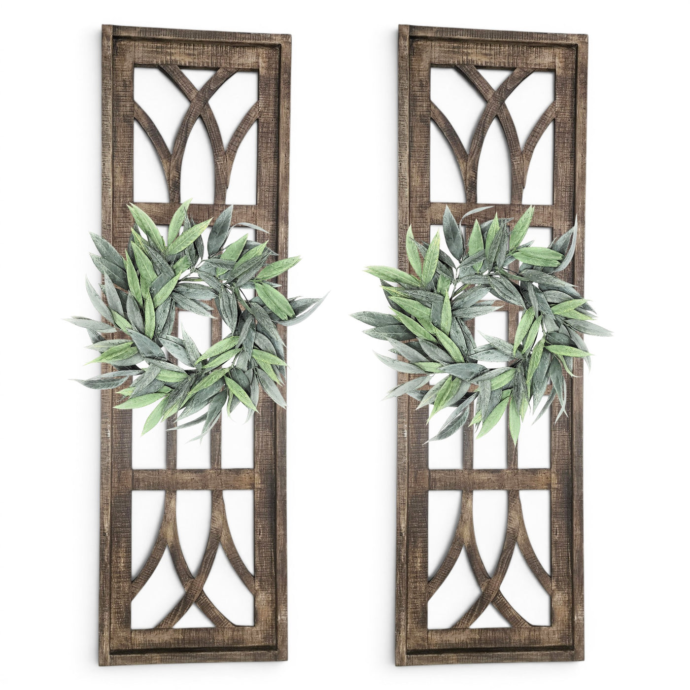 Farmhouse Wooden Wall Window Arch The Longview - TWO SIZES 48" And 60" - Ranch Junkie LLC 