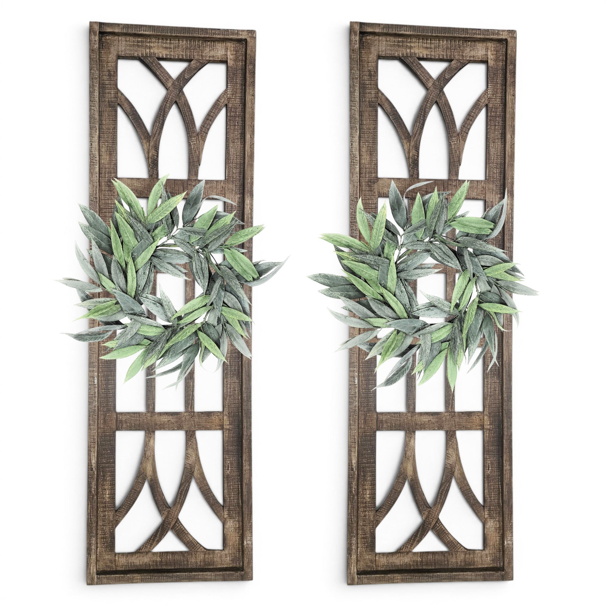 Farmhouse Wooden Wall Window Arch The Longview - TWO SIZES 48" And 60" - Ranch Junkie LLC 
