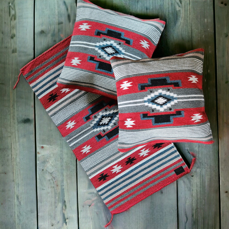 Bundle Deal Mesa Southwestern Rug + Mesa Southwestern Pillow Bundle - Ranch Junkie Mercantile LLC 
