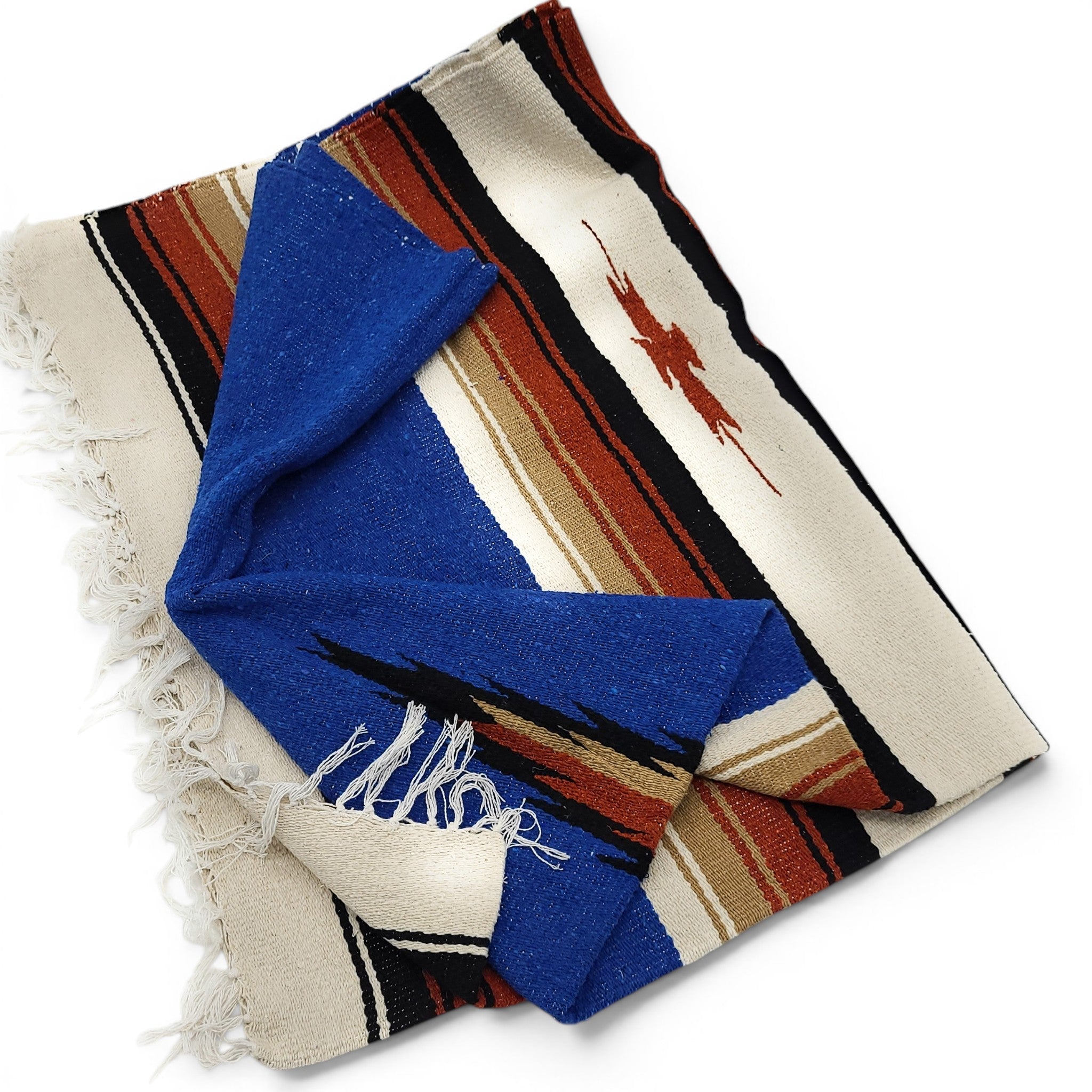 The Mexicali Throw Blanket Southwestern Blanket 5' X 7' - Ranch Junkie LLC