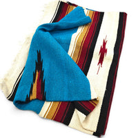 The Mexicali Throw Blanket Southwestern Blanket 5' X 7' - Ranch Junkie LLC