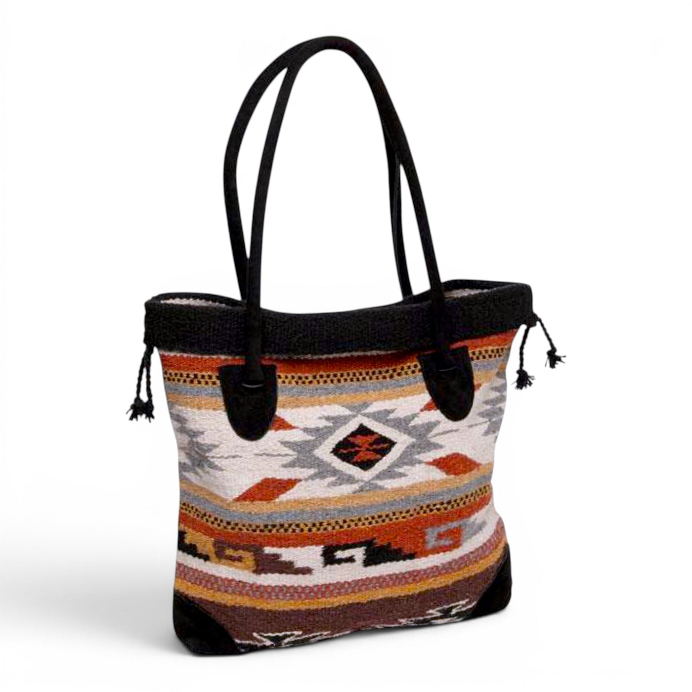 Southwestern Large Boho Tote- The Rosa Go West Tote Purse - Ranch Junkie LLC 