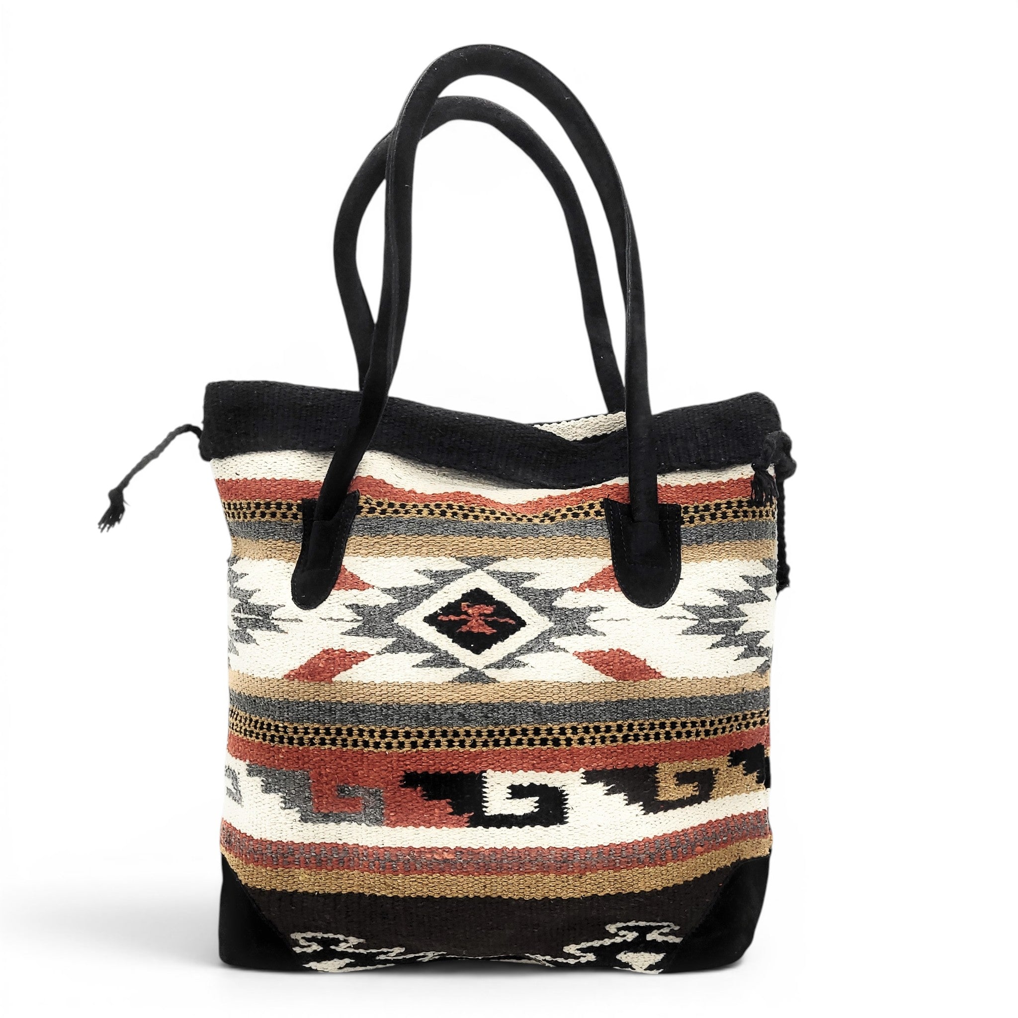 Southwestern Large Boho Tote- The Rosa Go West Tote Purse - Ranch Junkie LLC 