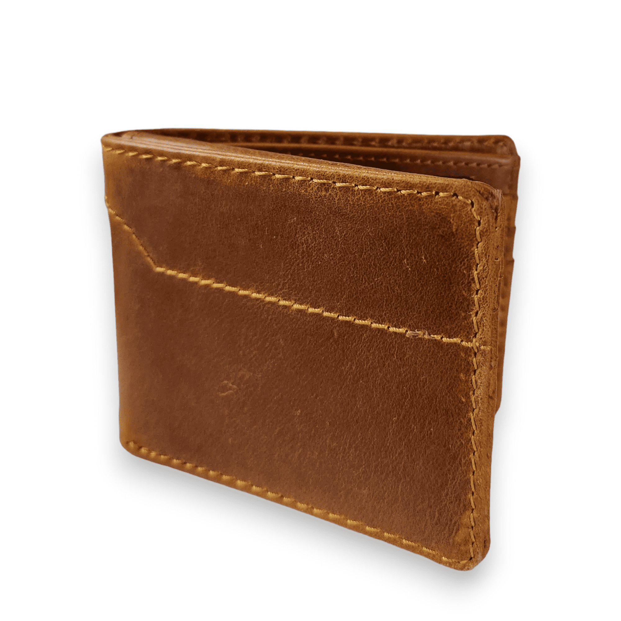 Denali Leather Bifold Leather Wallet Mens Leather Wallet - Ranch Junkie Mercantile LLC 