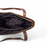 Salt Creek Ranch™ Tote – Handcrafted Full Grain Leather - Ranch Junkie Mercantile LLC 
