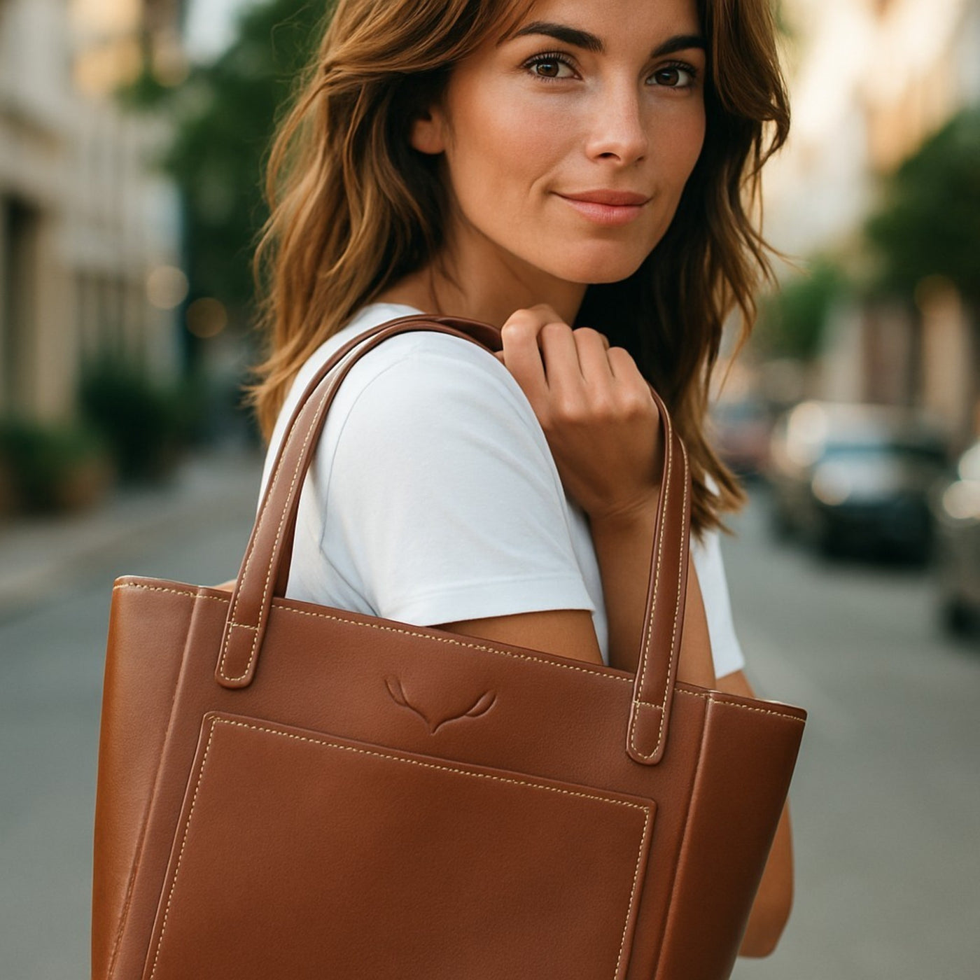 Salt Creek Ranch Tote – Handcrafted Full Grain Leather - Ranch Junkie Mercantile LLC 