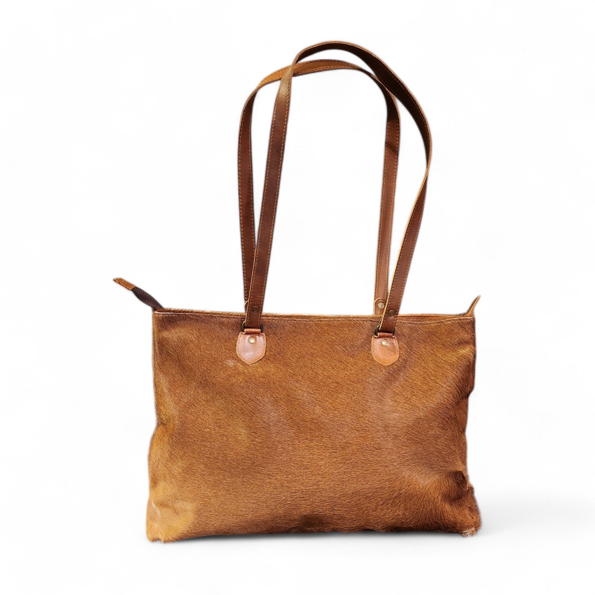 Sample Sale Highlands Genuine Cowhide Large Tote #13 - Ranch Junkie Mercantile LLC 