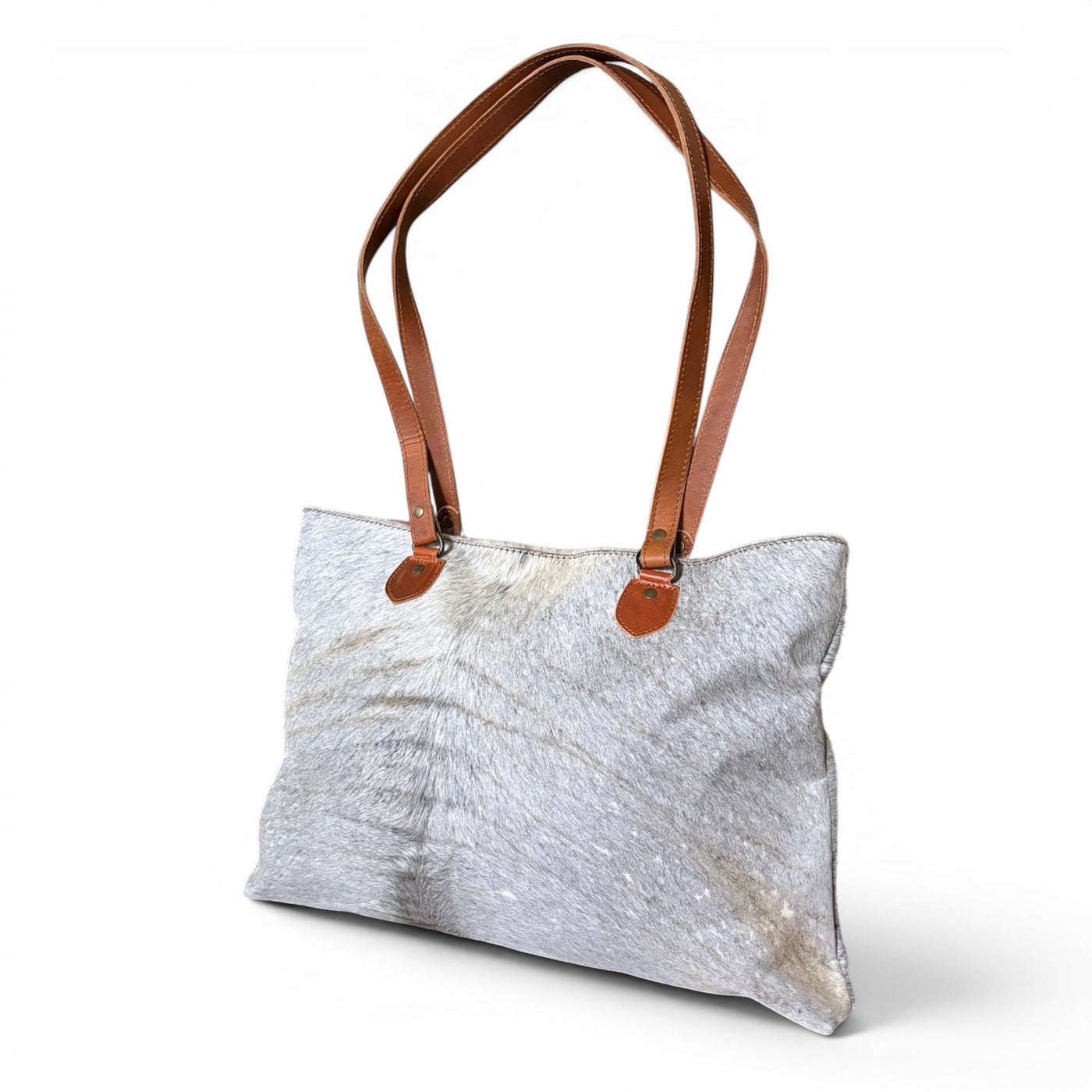 Sample Sale Highlands Genuine Cowhide Large Tote #2 - Ranch Junkie LLC 