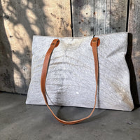 Sample Sale Highlands Genuine Cowhide Large Tote #2 - Ranch Junkie LLC 