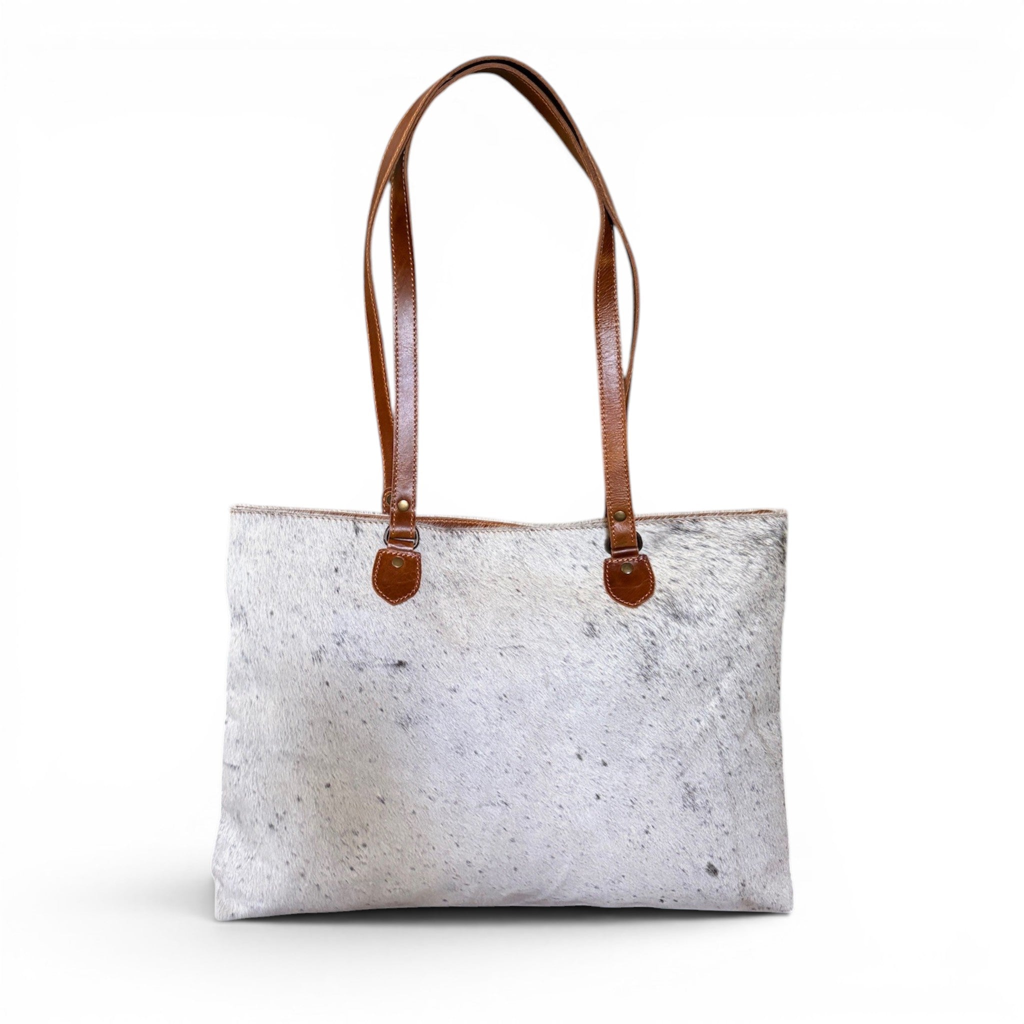 Sample Sale Highlands Genuine Cowhide Large Tote #4 - Ranch Junkie LLC 