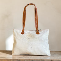 Sample Sale Highlands Genuine Cowhide Large Tote #5 - Ranch Junkie LLC 