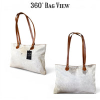 Sample Sale Highlands Genuine Cowhide Large Tote #5 - Ranch Junkie LLC 