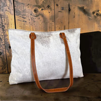 Sample Sale Highlands Genuine Cowhide Large Tote #5 - Ranch Junkie LLC 