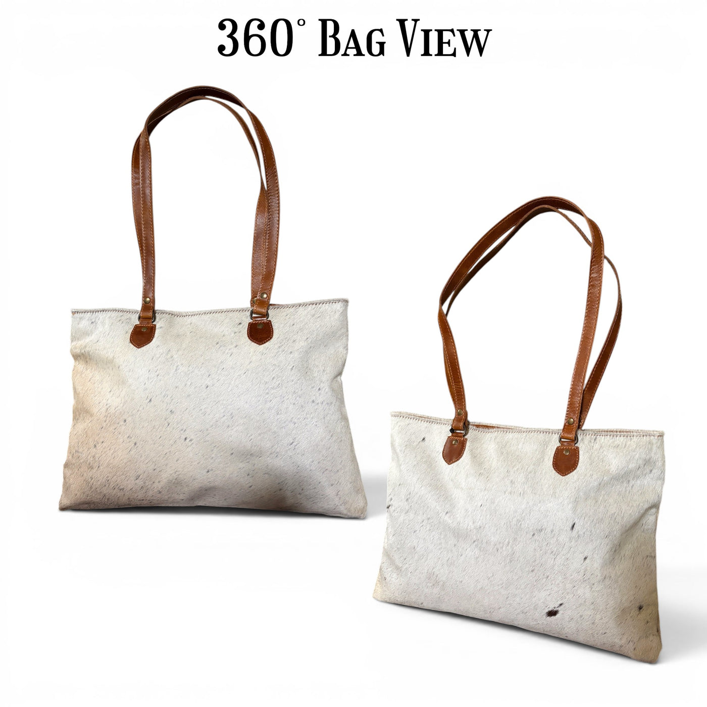Sample Sale Highlands Genuine Cowhide Large Tote #6 - Ranch Junkie LLC 