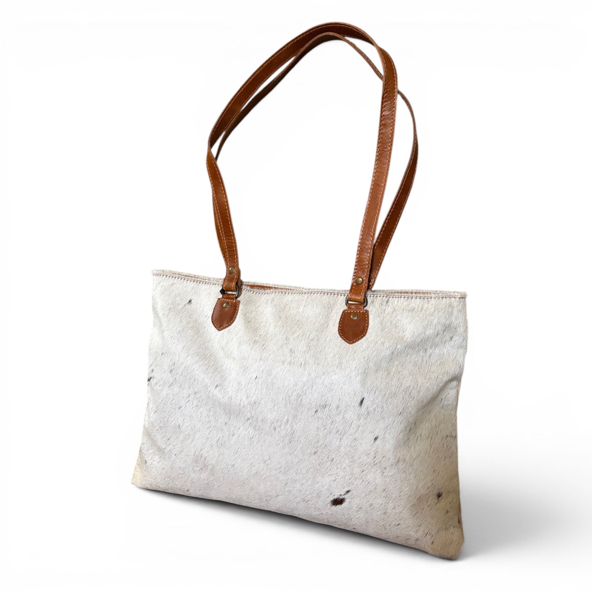 Sample Sale Highlands Genuine Cowhide Large Tote #6 - Ranch Junkie LLC 