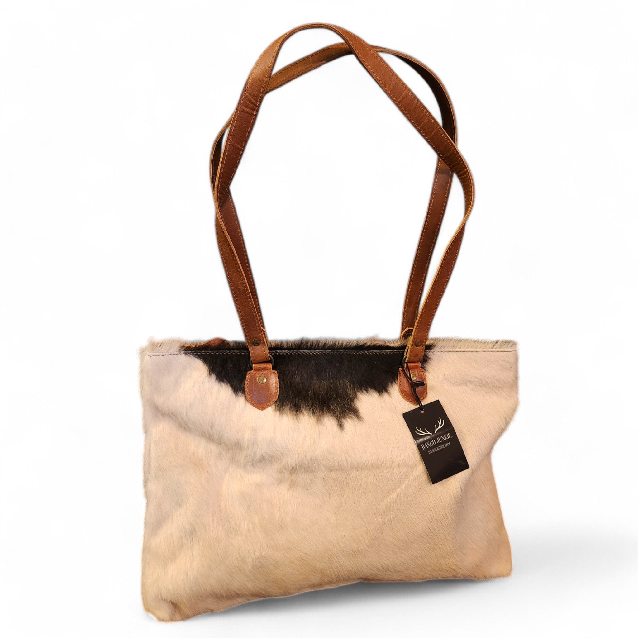 Sample Sale Highlands Genuine Cowhide Large Tote #6 - Ranch Junkie Mercantile LLC 