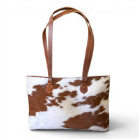 Sample Sale Highlands Genuine Cowhide Large Tote #7 - Ranch Junkie LLC 