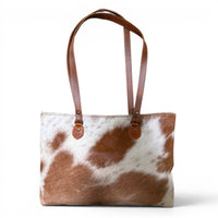 Sample Sale Highlands Genuine Cowhide Large Tote #7 - Ranch Junkie LLC 