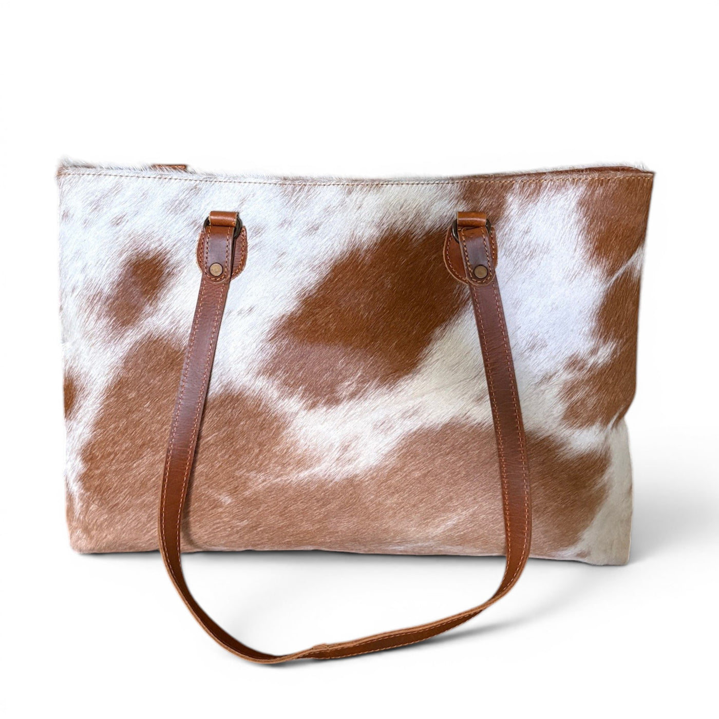Sample Sale Highlands Genuine Cowhide Large Tote #7 - Ranch Junkie LLC 