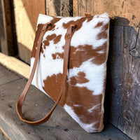 Sample Sale Highlands Genuine Cowhide Large Tote #7 - Ranch Junkie LLC 