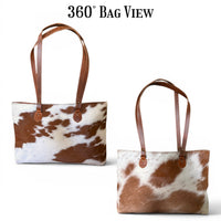 Sample Sale Highlands Genuine Cowhide Large Tote #7 - Ranch Junkie LLC 