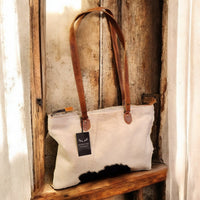 Sample Sale Highlands Genuine Cowhide Large Tote #9 - Ranch Junkie Mercantile LLC 