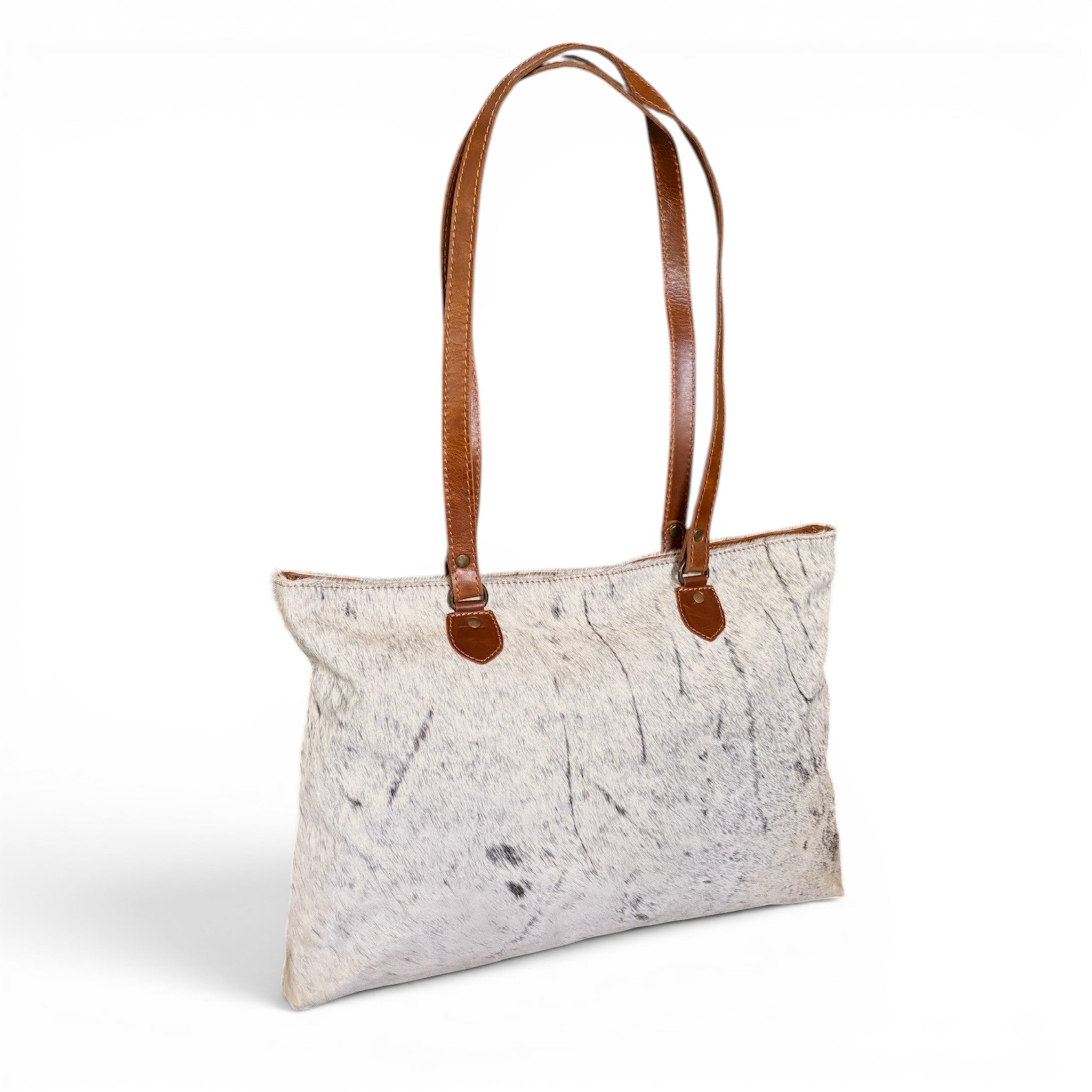 Sample Sale Highlands Genuine Cowhide Large Tote #3 - Ranch Junkie LLC 