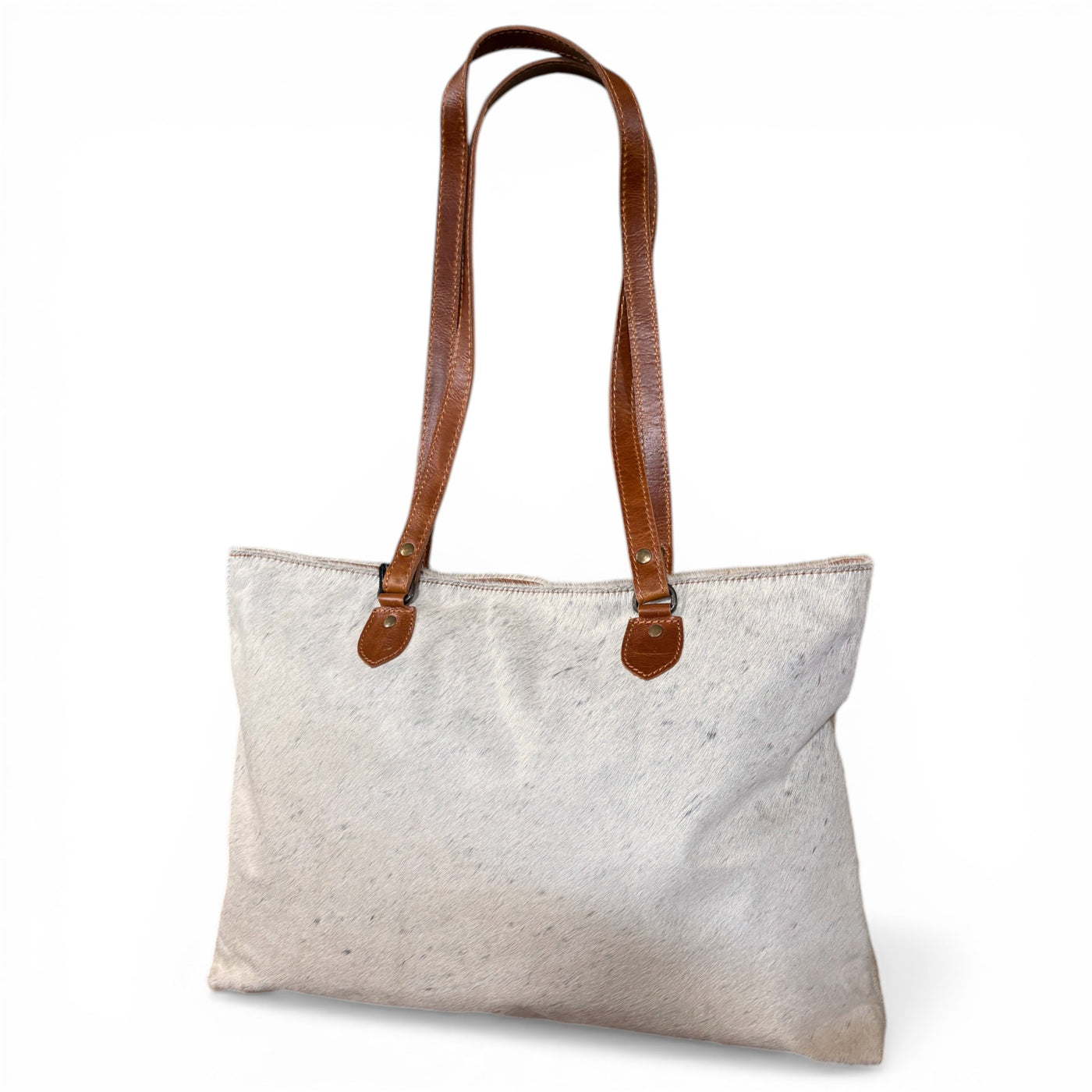 Sample Sale Highlands Genuine Cowhide Large Tote #3 - Ranch Junkie LLC 