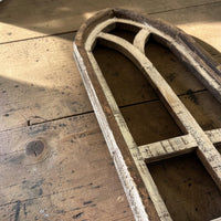 Sample Sale Rustic Large Ivory Point Cathedral Wood Window Arches | Farmhouse Wall Décor Sets 1-9 - Ranch Junkie LLC 