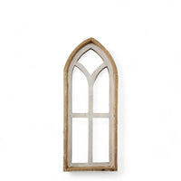 The Ivory Point Farmhouse Wooden Wall Window Arch Single -3 Sizes Cathedral - Ranch Junkie Mercantile LLC 