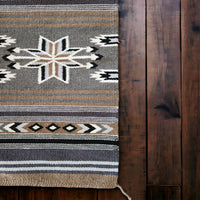 20" X 40" Handwoven Wool Southwestern Rug The Tia Accent Rug