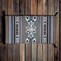20" X 40" Handwoven Wool Southwestern Rug The Tia Accent Rug - Ranch Junkie Mercantile LLC 