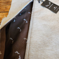 Sample Sale 18x18 Genuine Cowhide Pillow Covers Double Sided Highlands Cowhide Pillow - Ranch Junkie LLC 