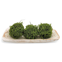 2 Color Options- 17"-20.5" Baguette Dough Bowl, The Barren Decorative Bowl, Table Center Piece Farmhouse Brown Or Rustic White - Ranch Junkie Mercantile LLC 