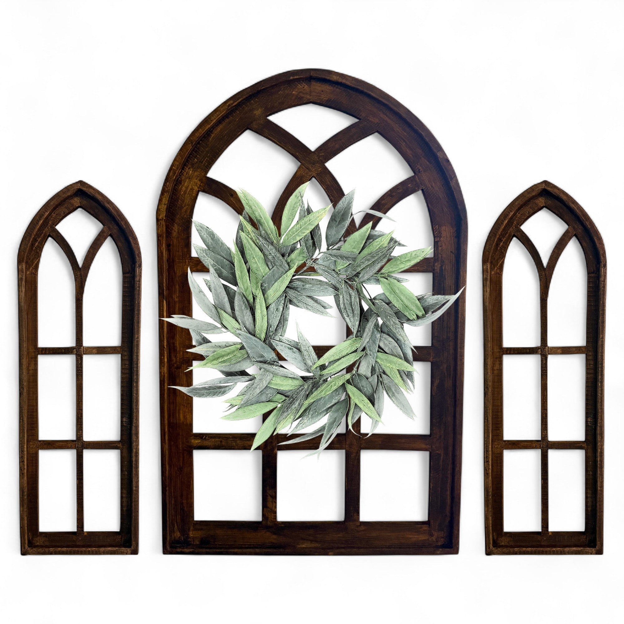 Set of 3 Farmhouse X-Large Sunset Grove Window Collection- The Sunset Grove Collection + Wreath Option - Ranch Junkie Mercantile LLC 