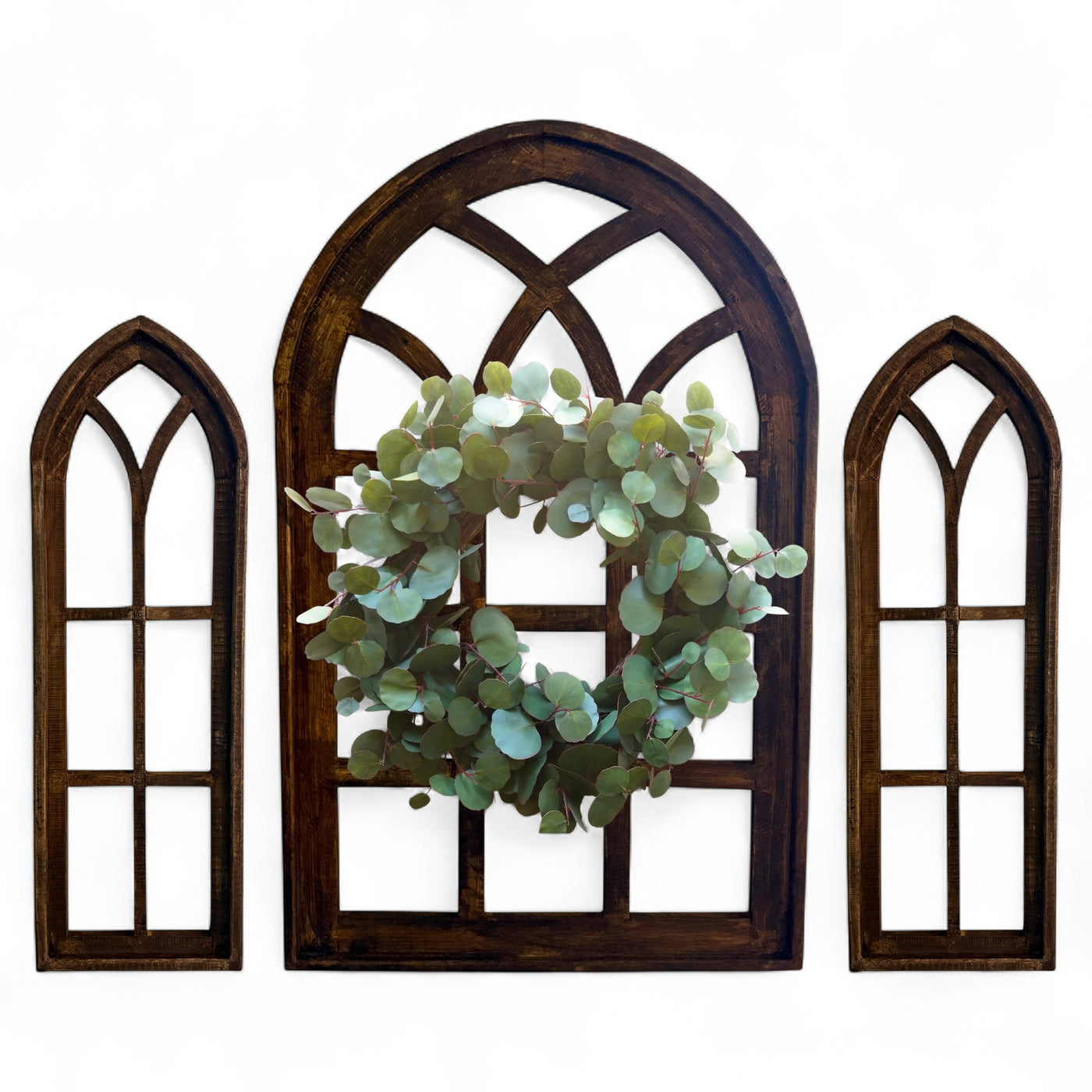 Set of 3 Farmhouse X-Large Sunset Grove Window Collection- The Sunset Grove Collection + Wreath Option - Ranch Junkie Mercantile LLC 