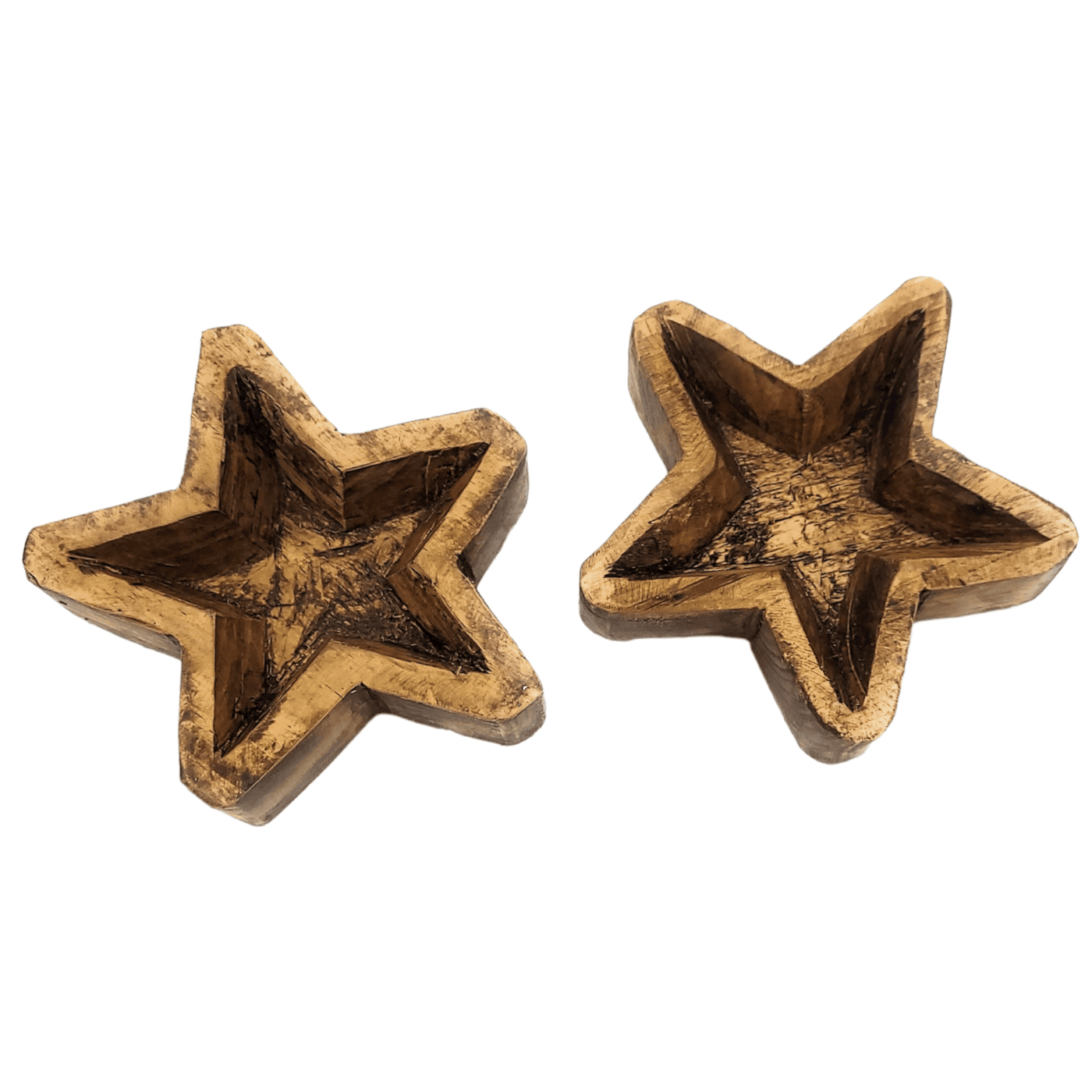 Mini Wood Star Dough Bowl - Wood Star Bowl - Ranch Junkie Mercantile LLC