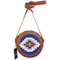 Dakota Saddle Canteen Crossbody Bag Southwestern Crossbody Purse - Ranch Junkie Mercantile LLC