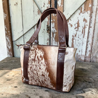 Sample Sale Highlands Genuine Cowhide Tote Handbag Purse #1 - Ranch Junkie LLC 